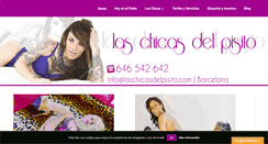 Desktop Screenshot of laschicasdelpisito.com